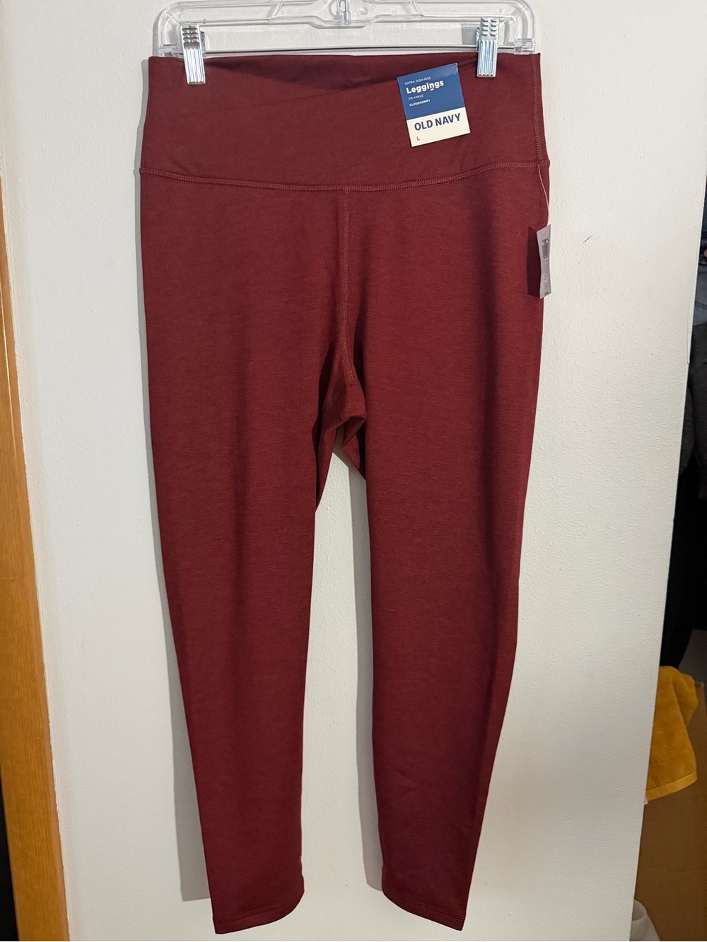 Old Navy Burgundy High-Rise Women's Leggings